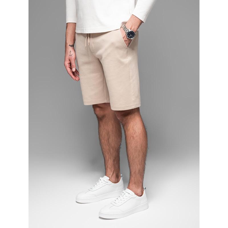 Férfi pamut melegítőnadrág BASIC - sötétkék V1 OM-SRBS-0149 OM-SRBS-0149