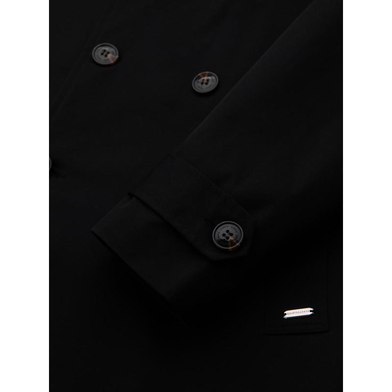 Pánský střednědobý kabát - tmavě béžový C269