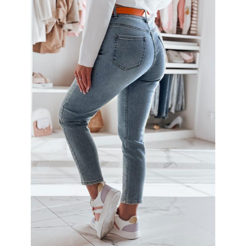 Dámské slim fit džínové kalhoty FITONIC modré