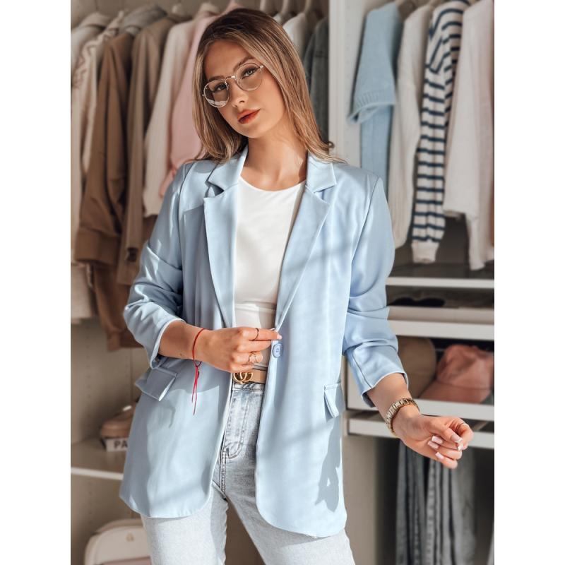 RESIDAL női zakó, egy méret, oversize, kék