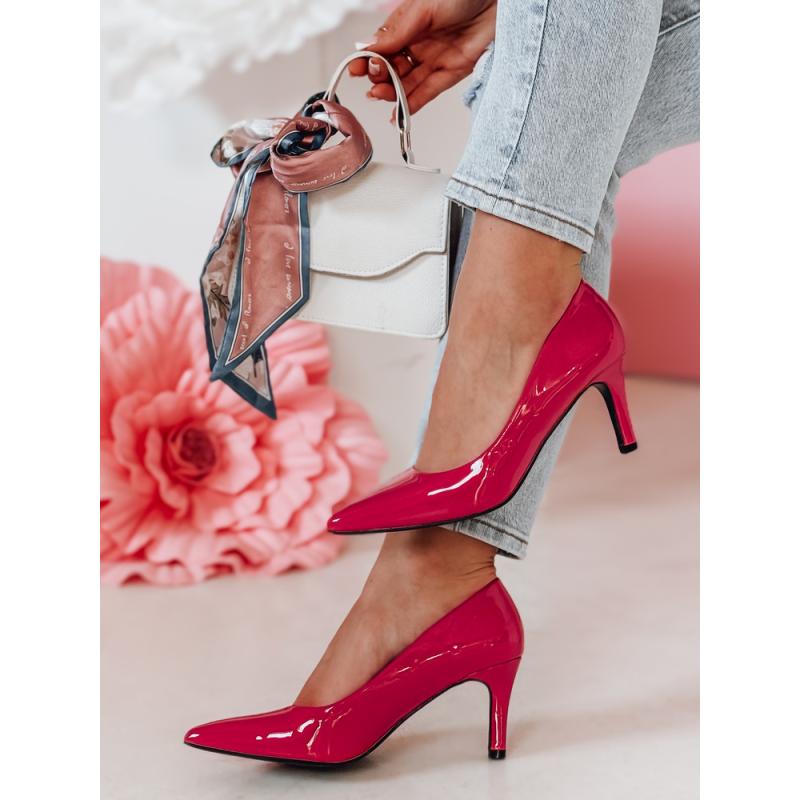 Dámské lodičky na vysokém podpatku STILETTU fuchsiové