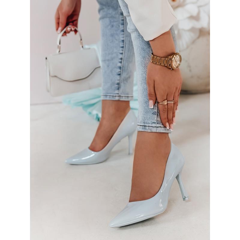 Klasické dámské lodičky LUXSOLA modré