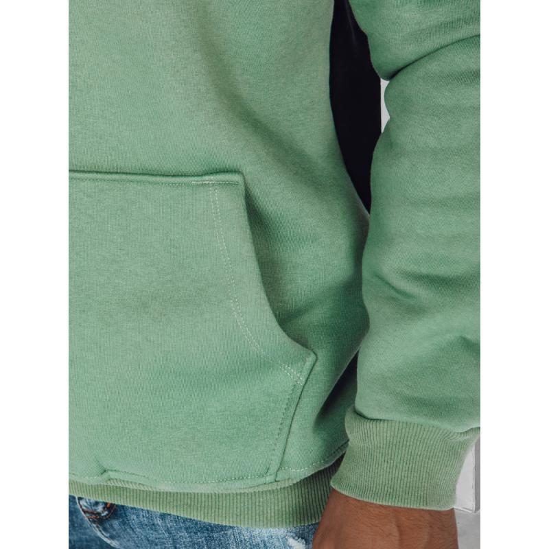 Pánska mikina basic s kapucňou čierna