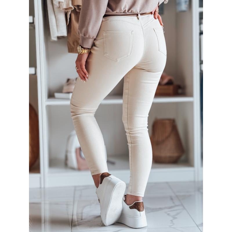 Dámské džínové kalhoty LODGE béžové