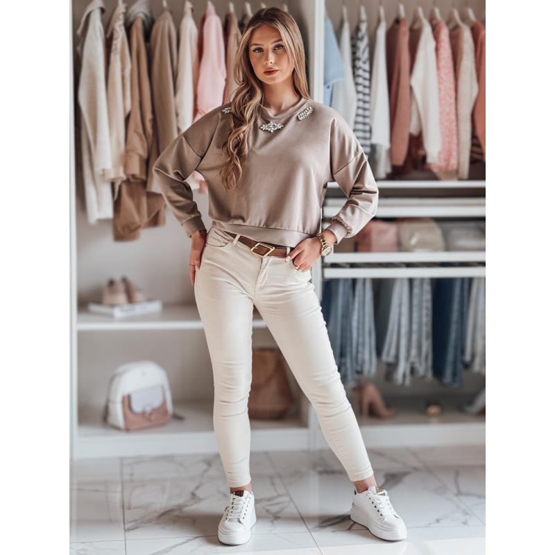 Dámské džínové kalhoty LODGE béžové