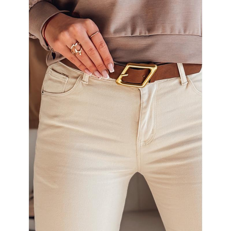 Dámské džínové kalhoty LODGE béžové