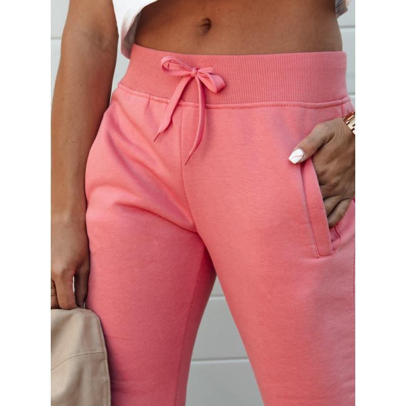 Dámske tepláky FITS koralové