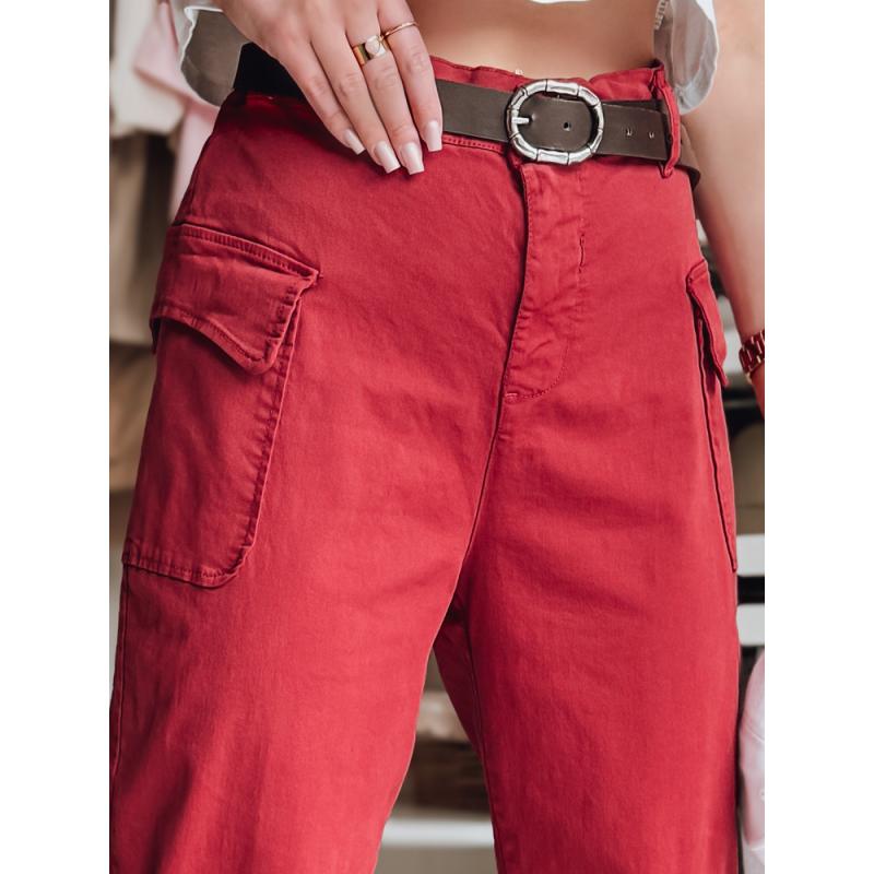 Női baggy nadrág GOTRENDI bordó