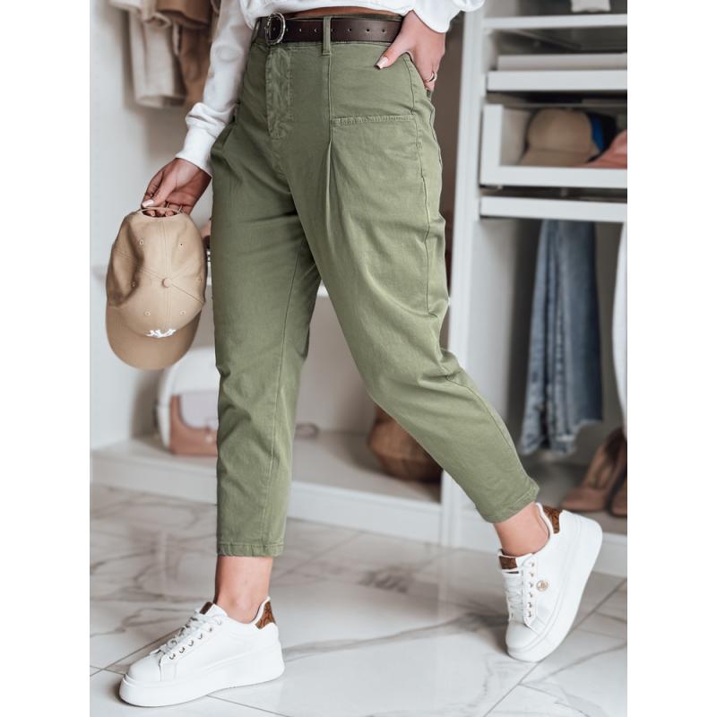 Dámske chino nohavice CHINOSKA khaki