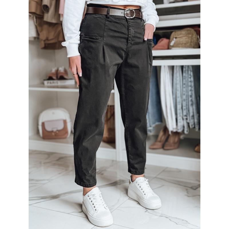 Női chino nadrág CHINOSKA fekete