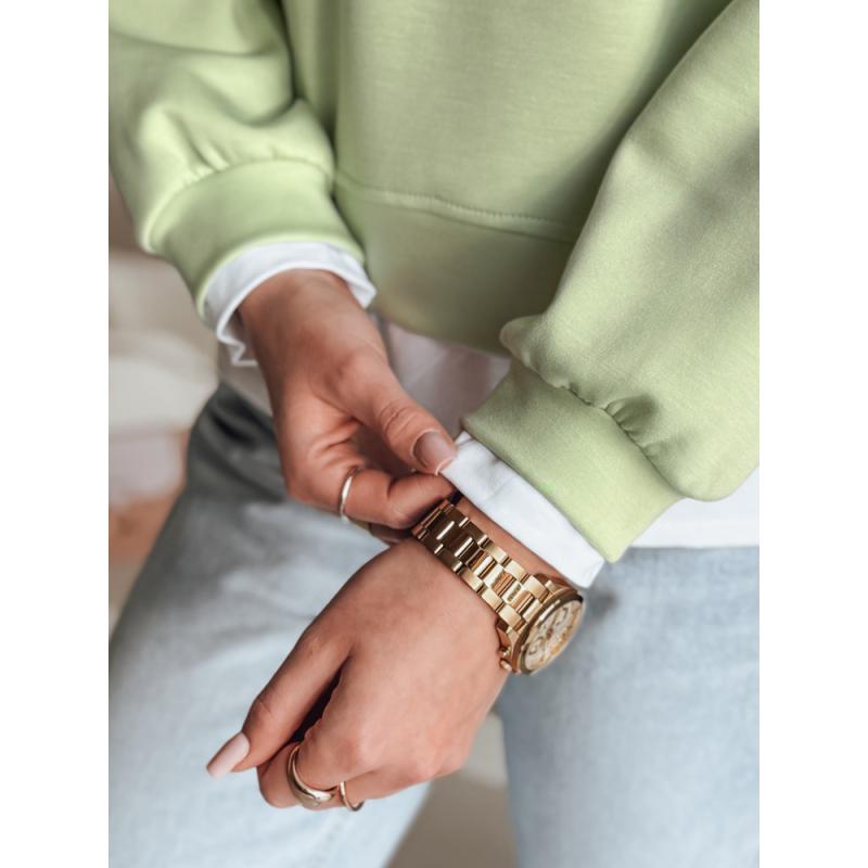 LUZZIO menta női oversize blúz