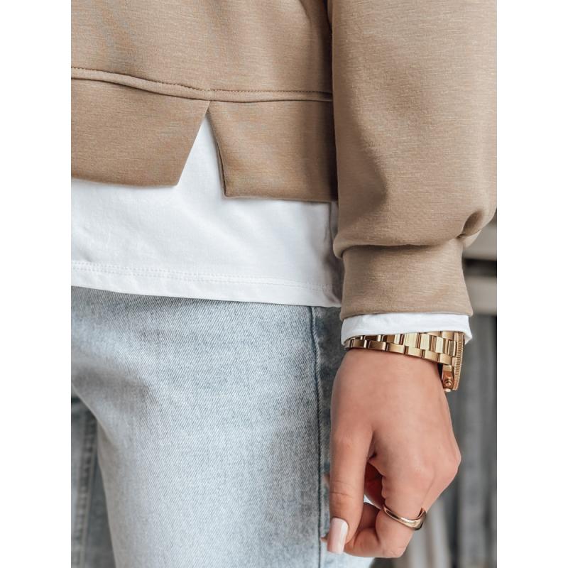 LUZZIO moka dámská blůza oversize