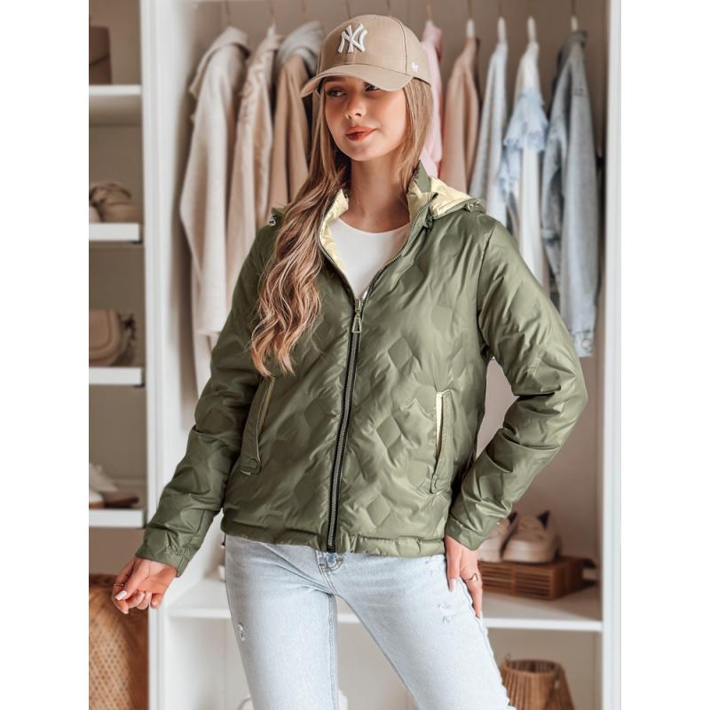 Dámská oboustranná bunda SYLVIAN zelená