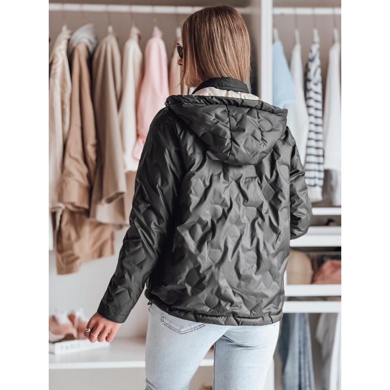 Dámská přechodová bunda oboustranná SYLVIAN černá