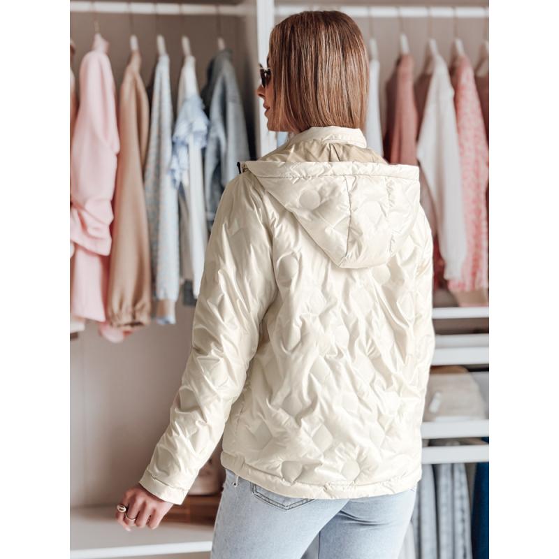 Dámská přechodová bunda oboustranná SYLVIAN bílá