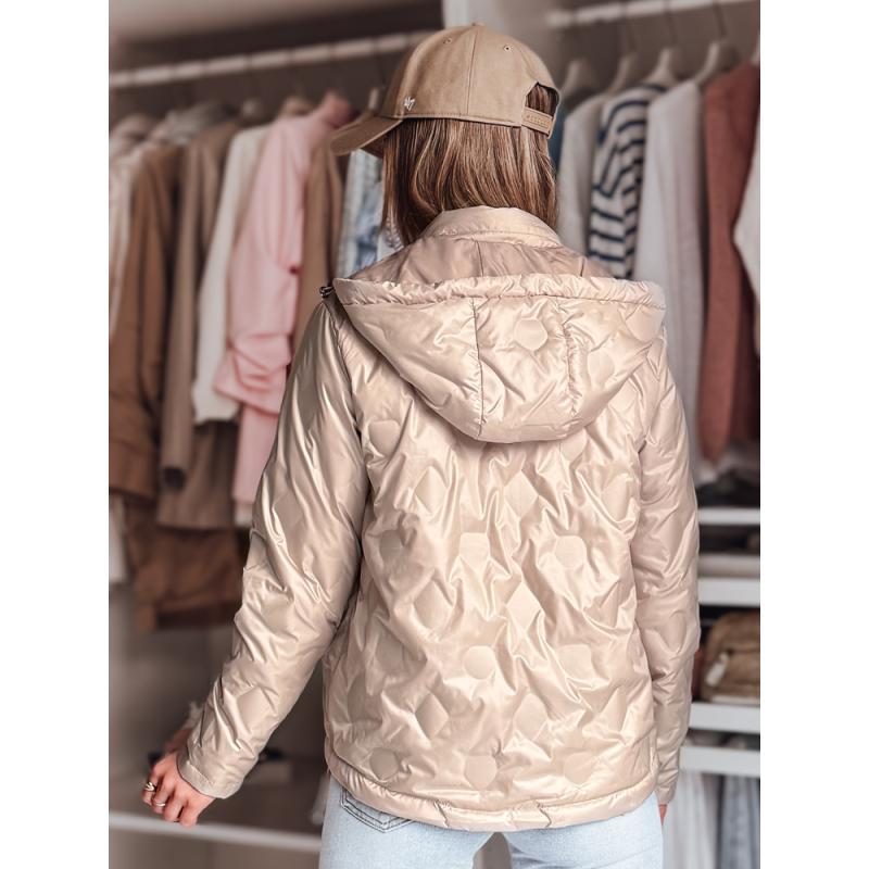 Dámská přechodová bunda oboustranná SYLVIAN béžová