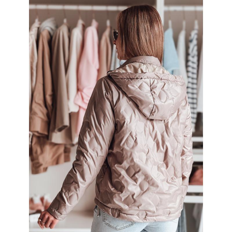 Dámská přechodová bunda oboustranná SYLVIAN růžová