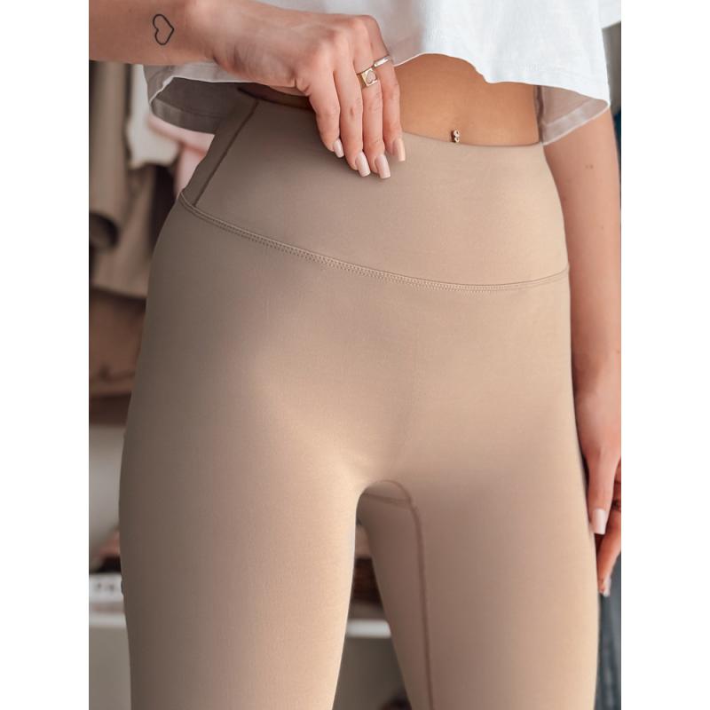 Dámské legíny s vysokým pasem ACTIVIS meruňková