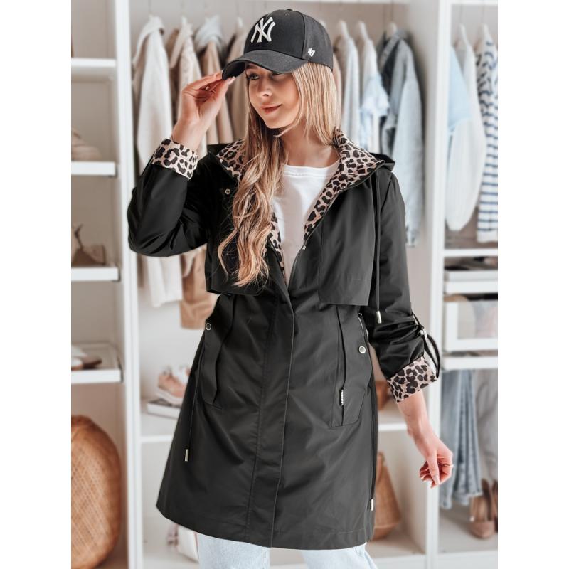 Női átmeneti kabát FERISSA fekete