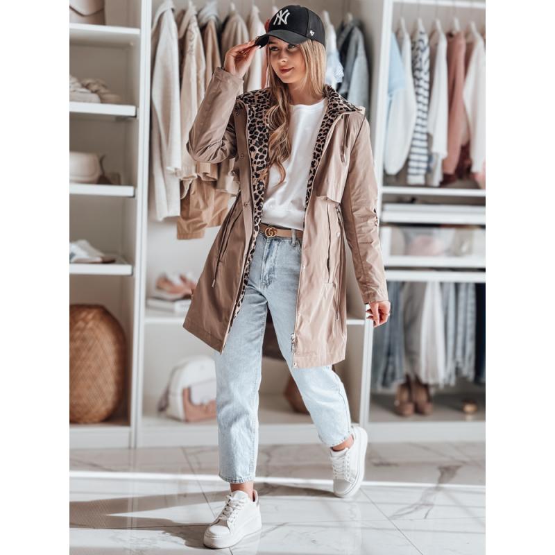 Női átmeneti kabát FERISSA khaki