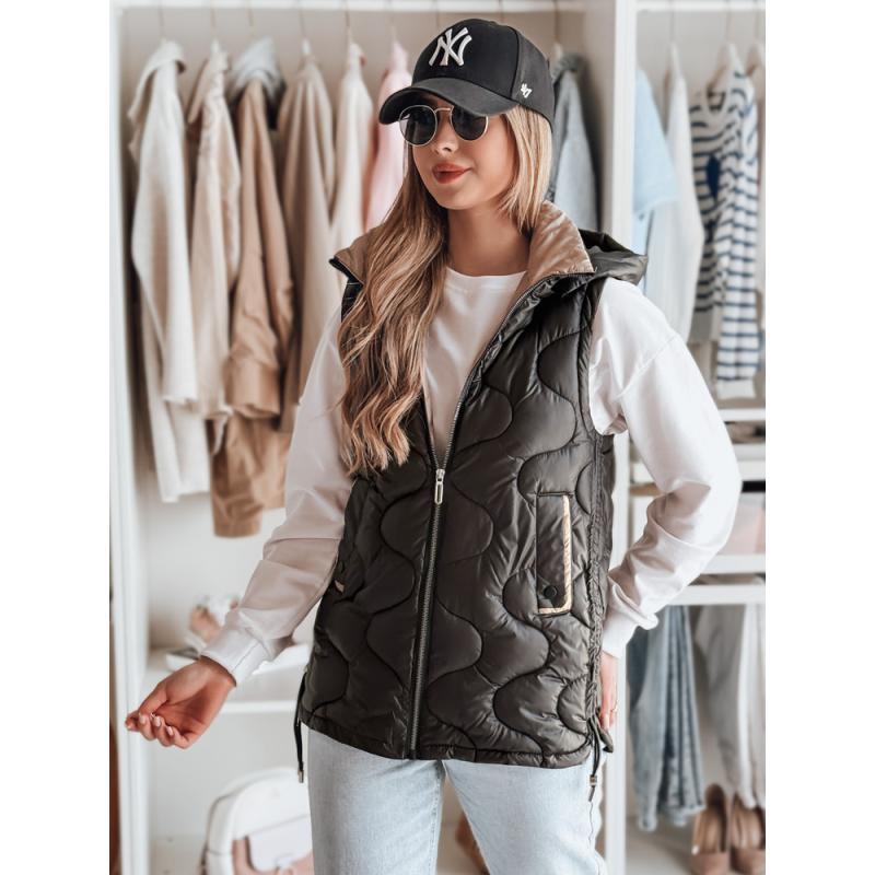 Dámská prešívaná vesta VESOLITA čierna