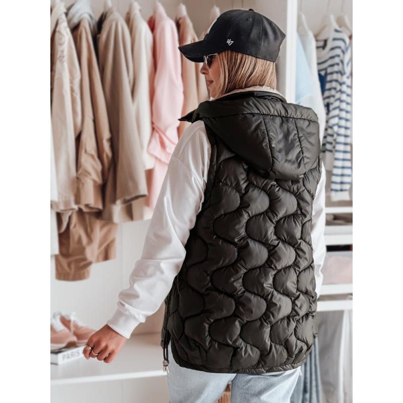 Dámská prešívaná vesta VESOLITA čierna