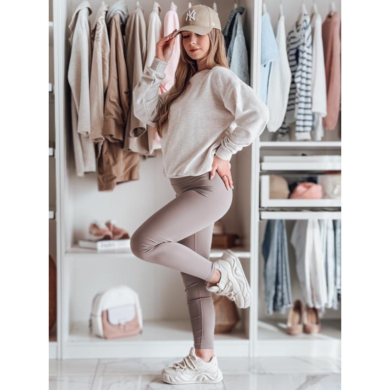 Dámské sportovní legíny s vysokým pasem ACTIVIS tmavě šedé