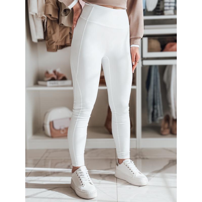 Női sport leggings FITTATO fehér