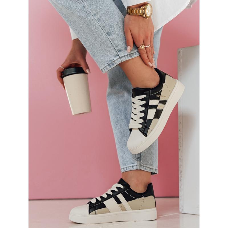 Dámské tenisky na platformě JUNOMI černé