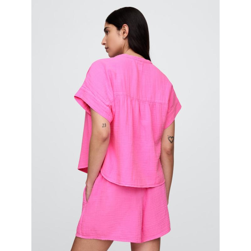 Gap oversize muszlin ing