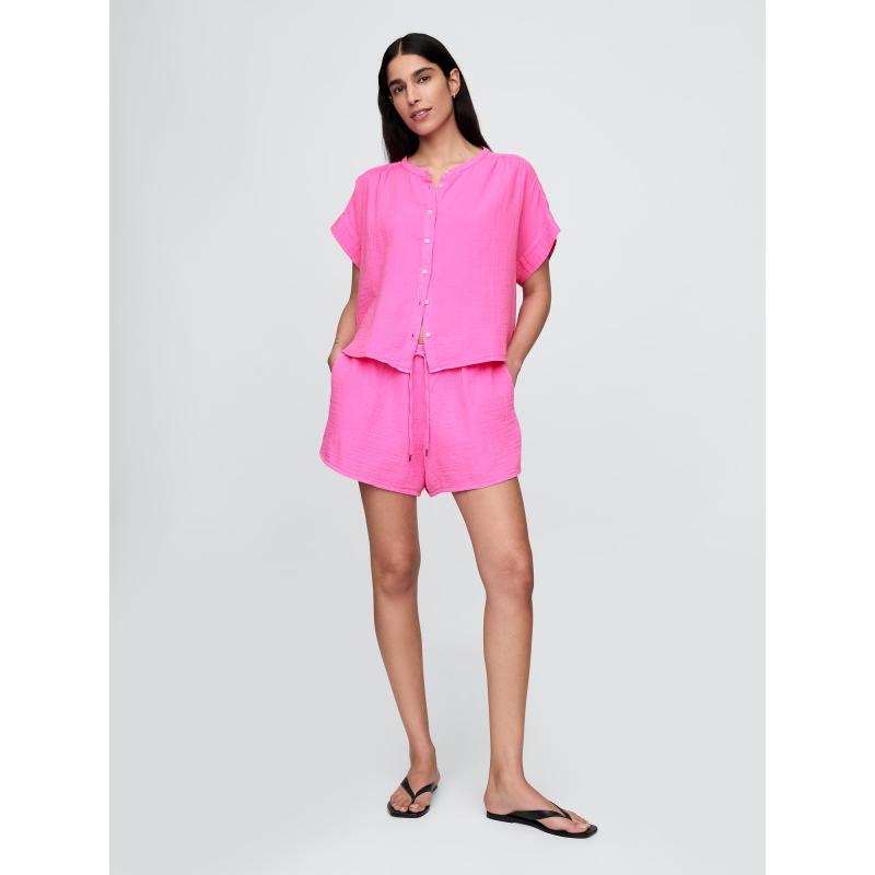 Gap oversize muszlin ing