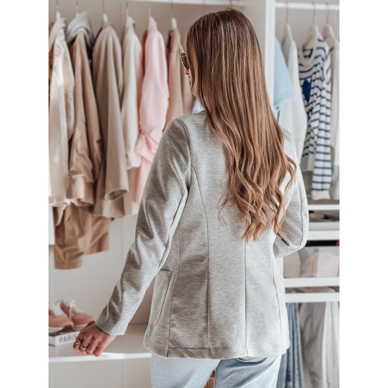 Dámské sako CLASSVENT, světle šedá