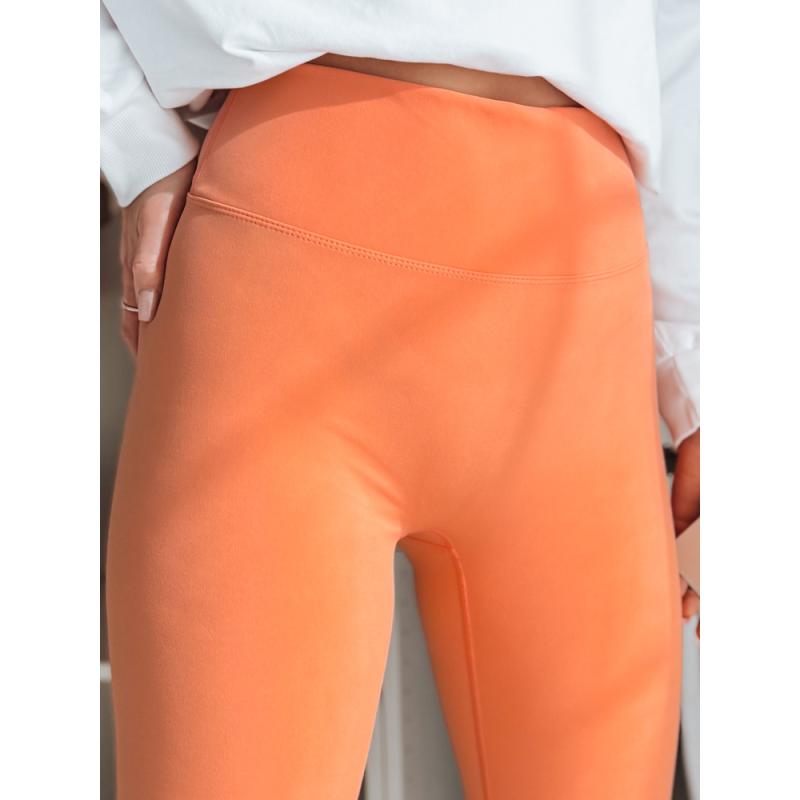 Dámské legíny s push-up efektem DIMODOI oranžová
