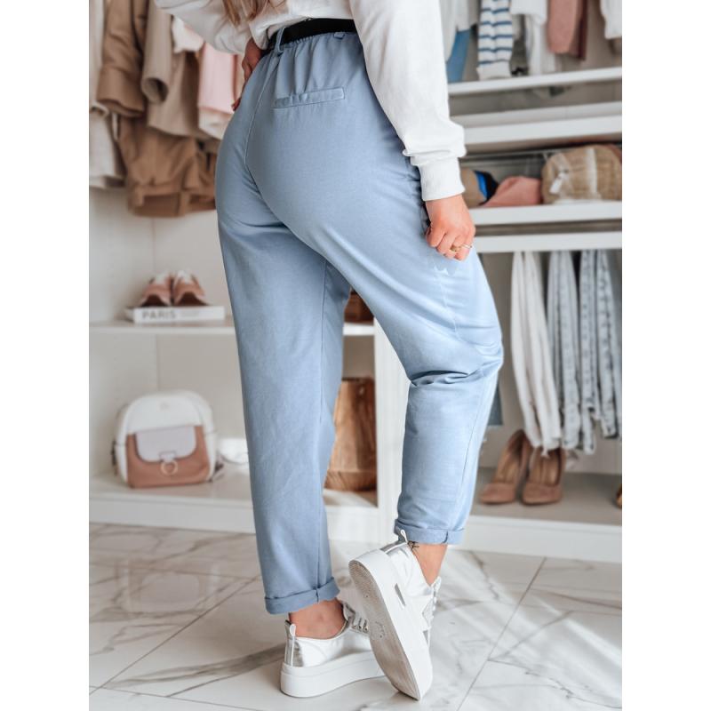 Női chino nadrág övvel TAILANDI kék