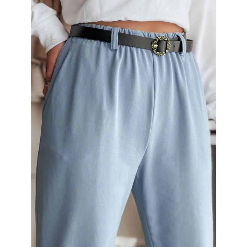 Női chino nadrág övvel TAILANDI kék