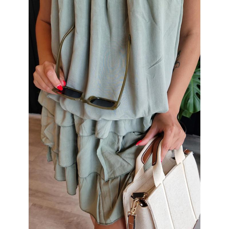 Női miniruha DLR106 - rózsaszín