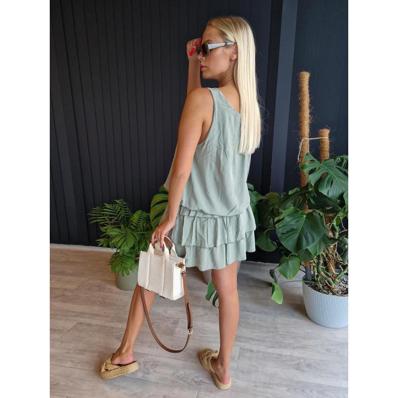 Női miniruha DLR106 - rózsaszín