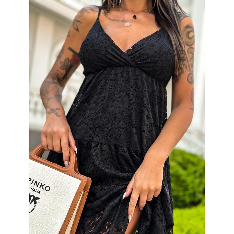 Női miniruha DLR106 - rózsaszín