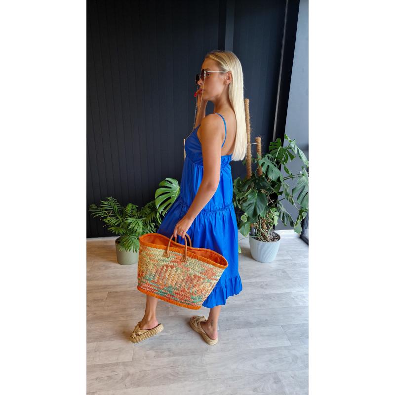 Dámské mini šaty DLR106 - růžové