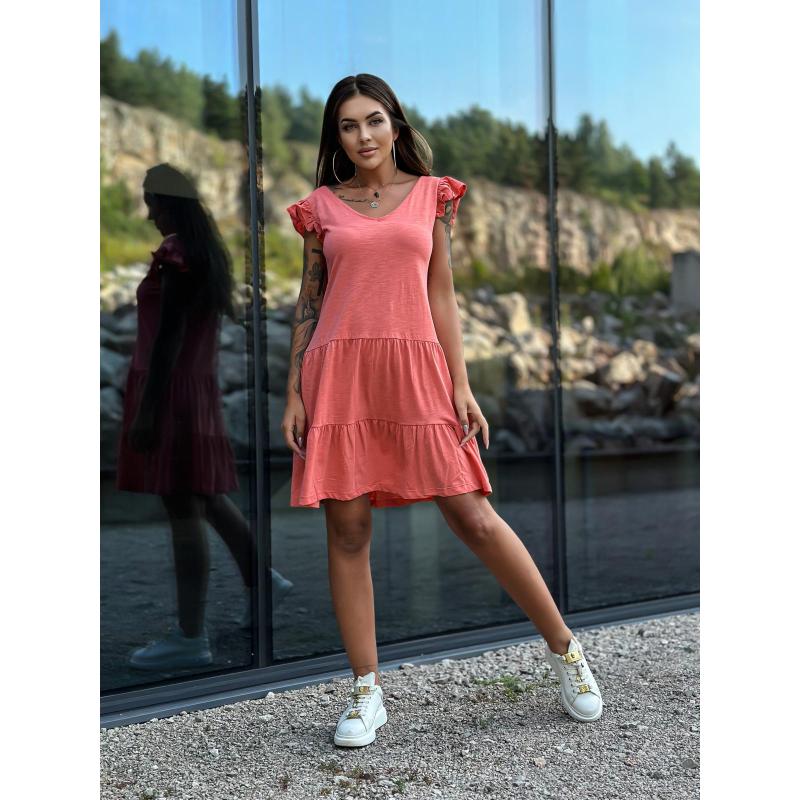 Női miniruha DLR106 - rózsaszín