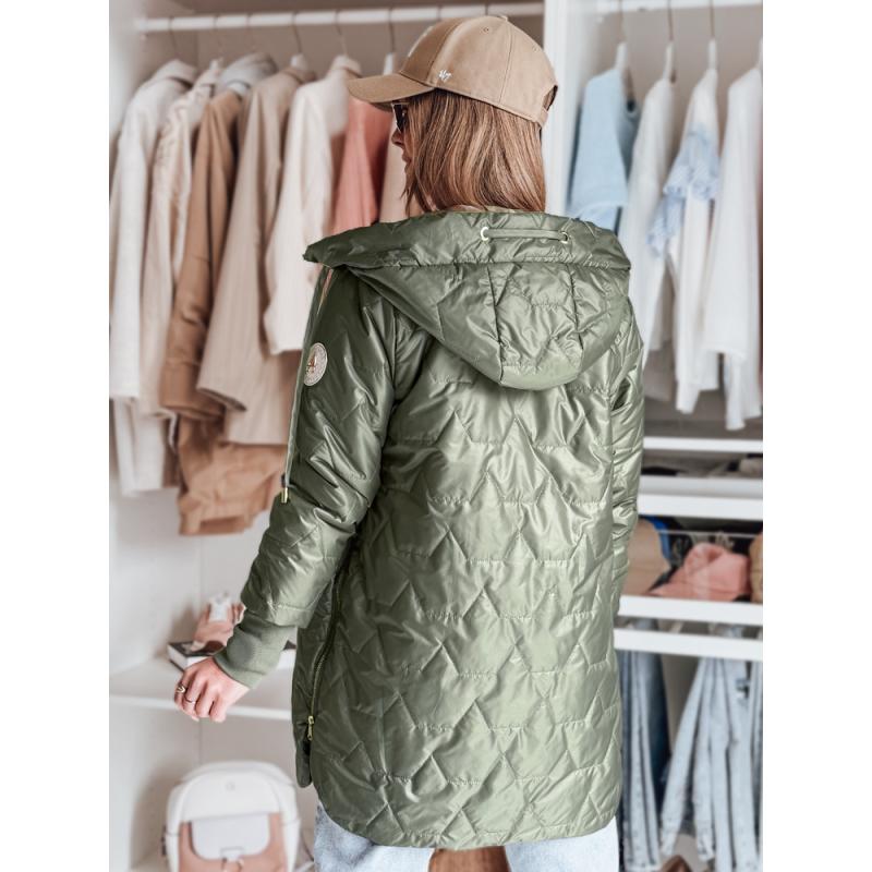 Dámská prošívaná bunda LIVIANA zelená