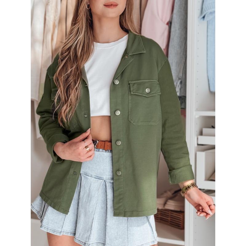 Női oversized OVERBOR ing, khaki