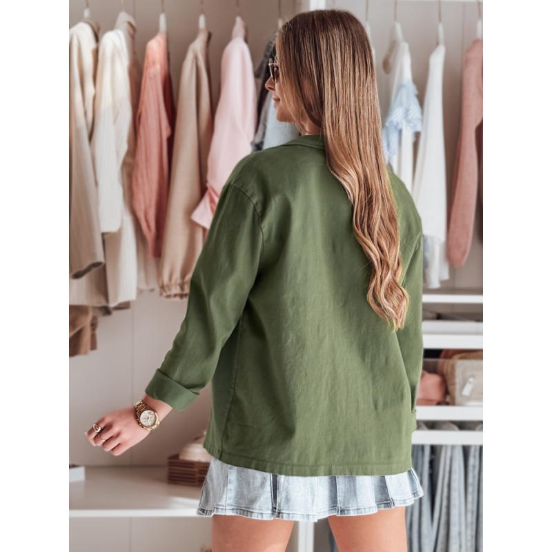 Női oversized OVERBOR ing, khaki