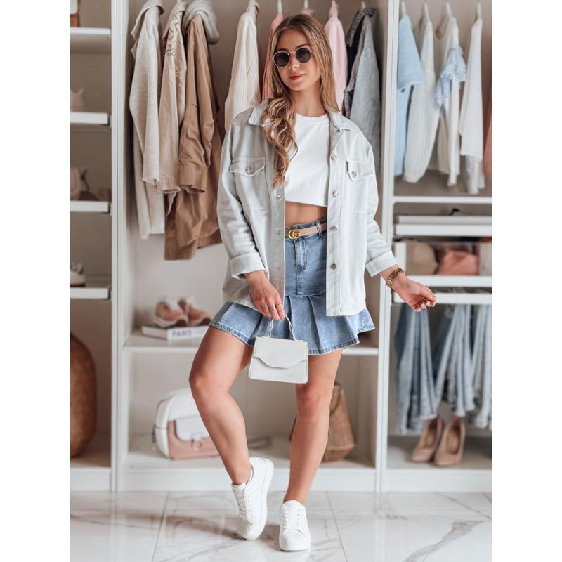 Női oversized OVERBOR ing, világosszürke