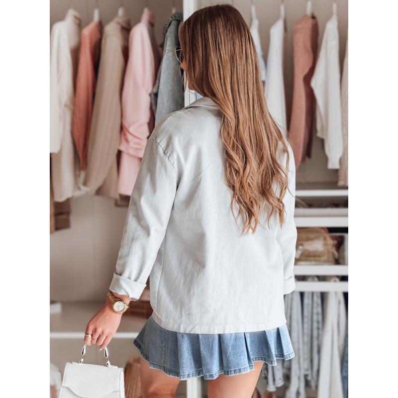 Női oversized OVERBOR ing, világosszürke