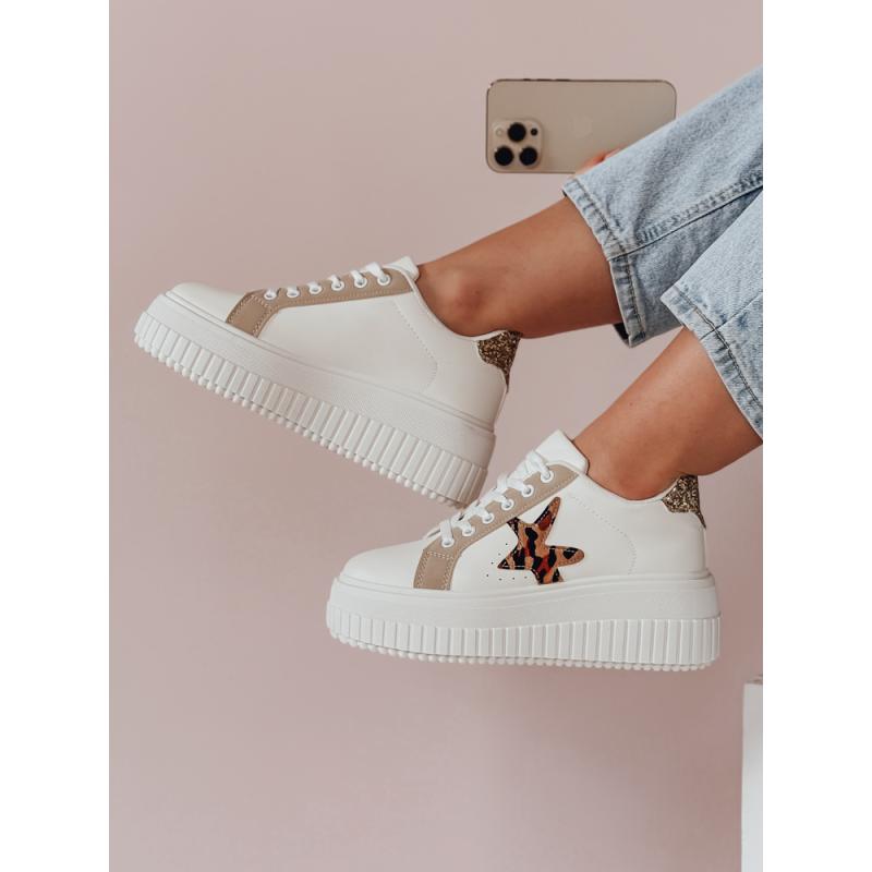 Női platform cipő STARPAN bézs