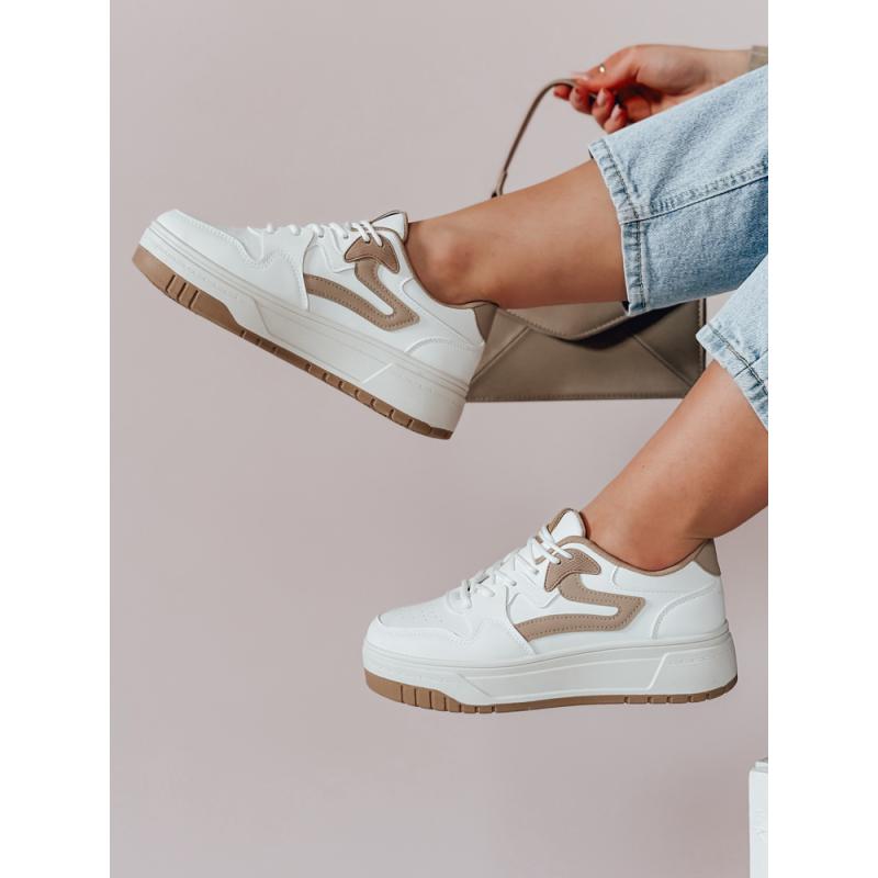 Női platform cipő BEIMEI fehér