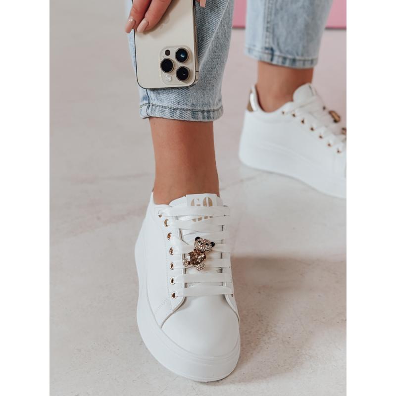 Női platform cipő SOLICIA arany