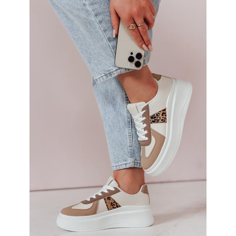 Női platform cipő MODNIKKI khaki