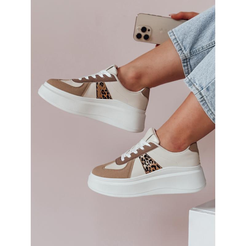 Női platform cipő MODNIKKI khaki